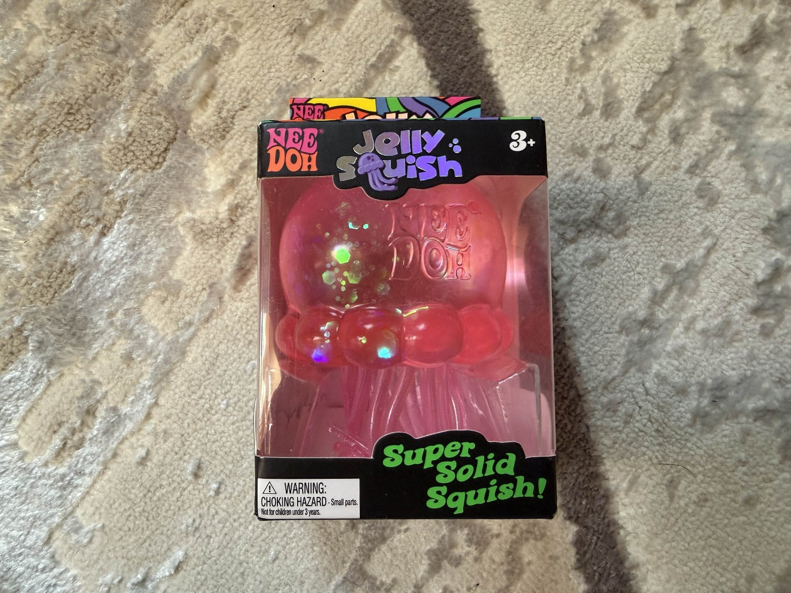 Schylling NeeDoh Nee Doh Jelly Squish Jellyfish Pink