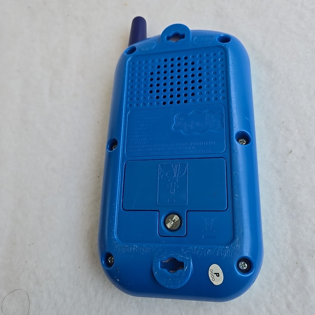 VTech Peppa Pig Let’s Chat Learning Phone Blue Light Up Cell Phone Tested.