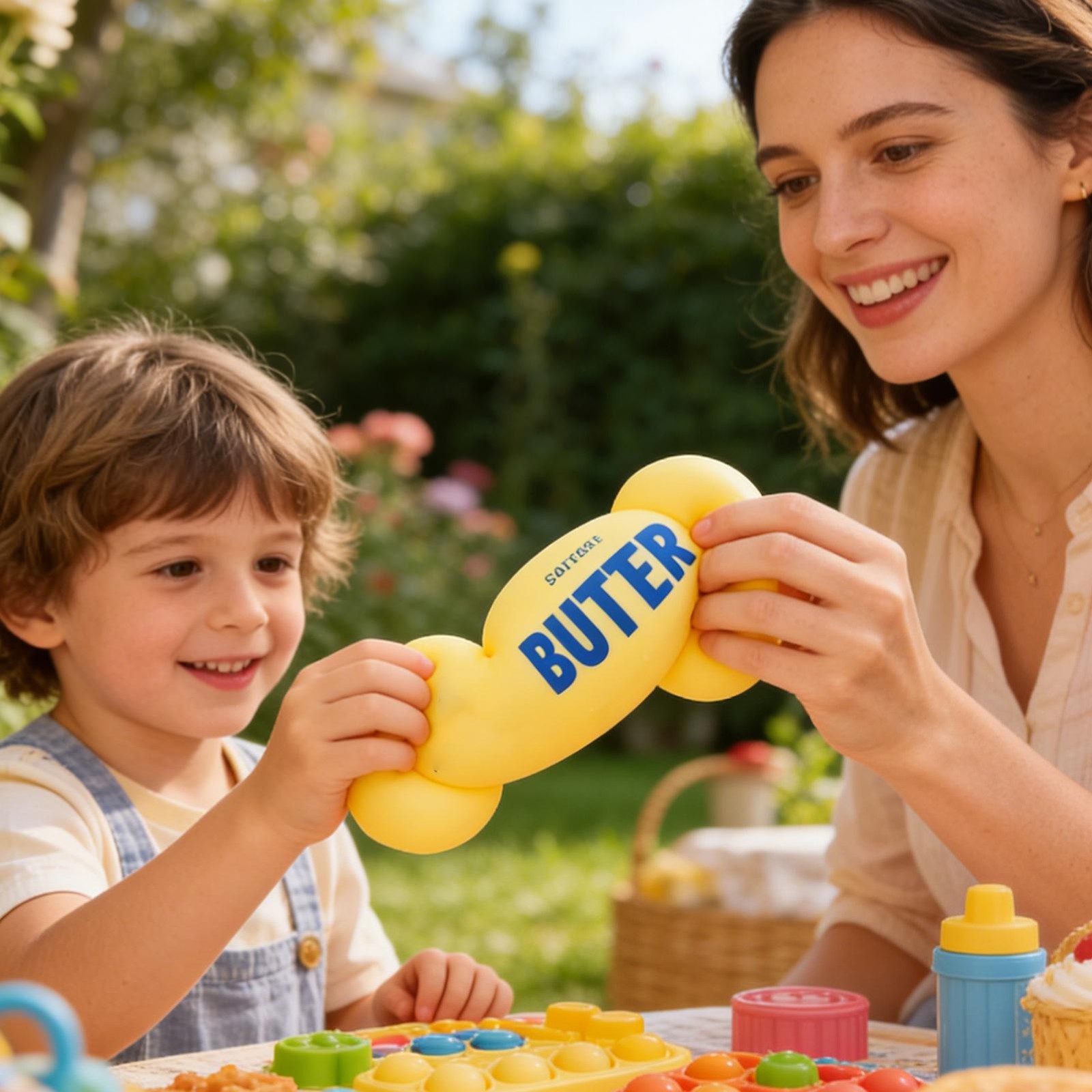 Sunny Days Squeezy Butter – Tiktok Viral Sensory Stress Relief Squeeze Toy