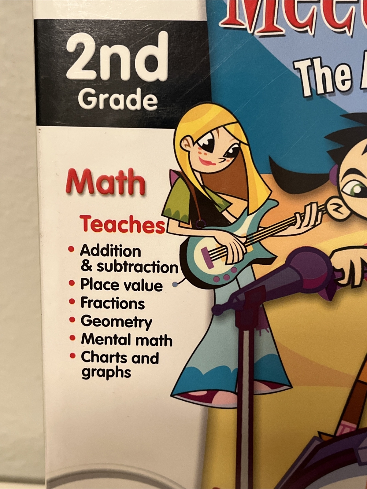 NIP Leap Pad Plus Writing Meet the Band The Algorithmics 2nd Grade Math