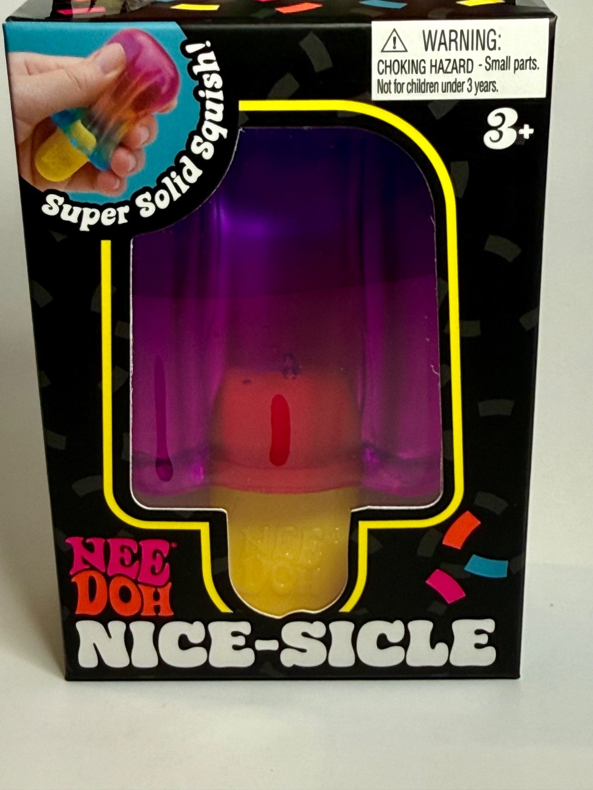 AUTHENTIC NeeDoh Nice-Sicle Purple Popsicle Viral Squishy 🔥 ULTRA RARE