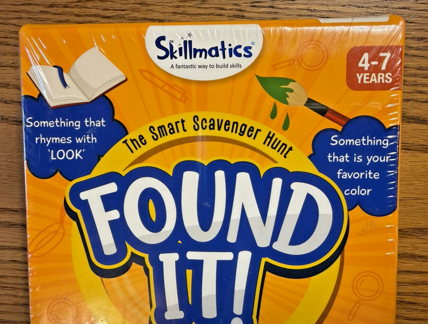 Skillmatics FOUND IT Indoors Scavenger Hunt Card Game Educational NEW Sealed