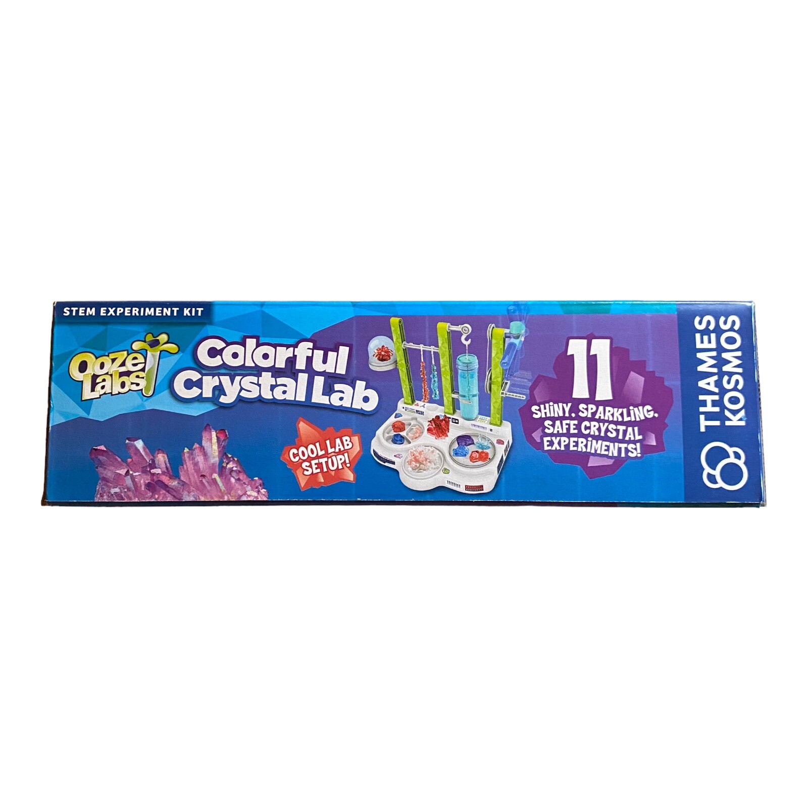 Colorful Crystal Lab Ooze Labs Thames & Kosmos STEM Experiment Kit – New!