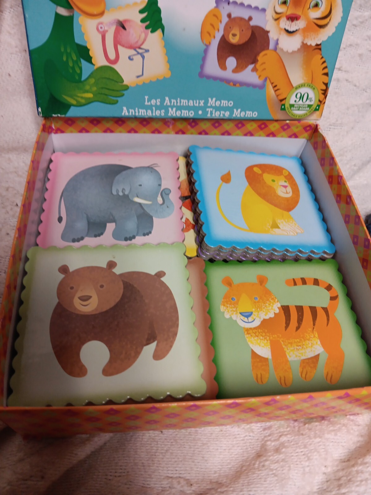 Eeboo Animal Memory And Matching Game Preschool Complete 2017 Rare Kids Game