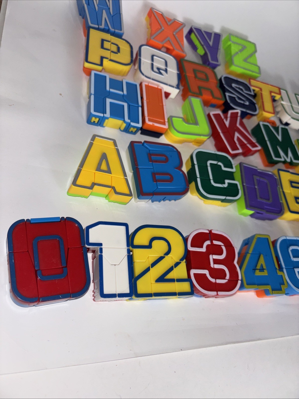 Lakeshore Learning Alphabet Alphabots Transforming Letters & Numbers Robot Toys