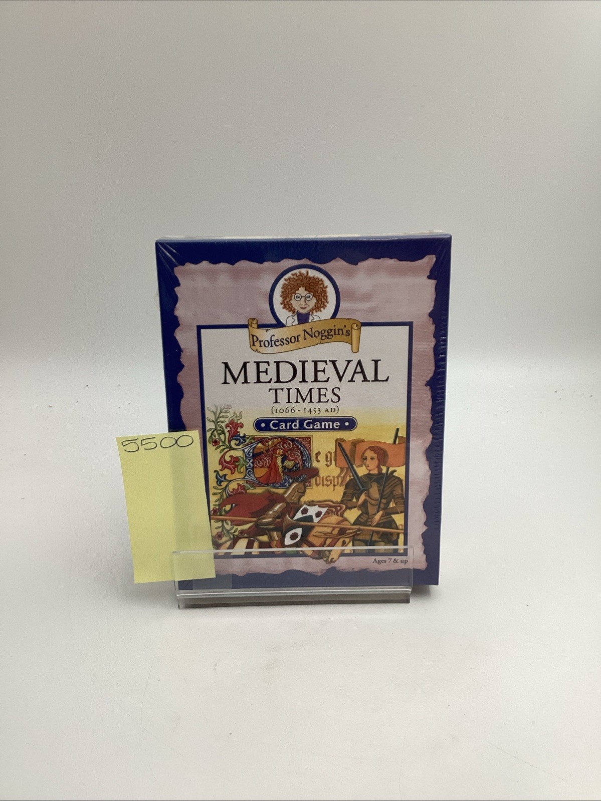 Professor Noggin’s Medieval Times 1066-1453 AD Card Game Outset Media