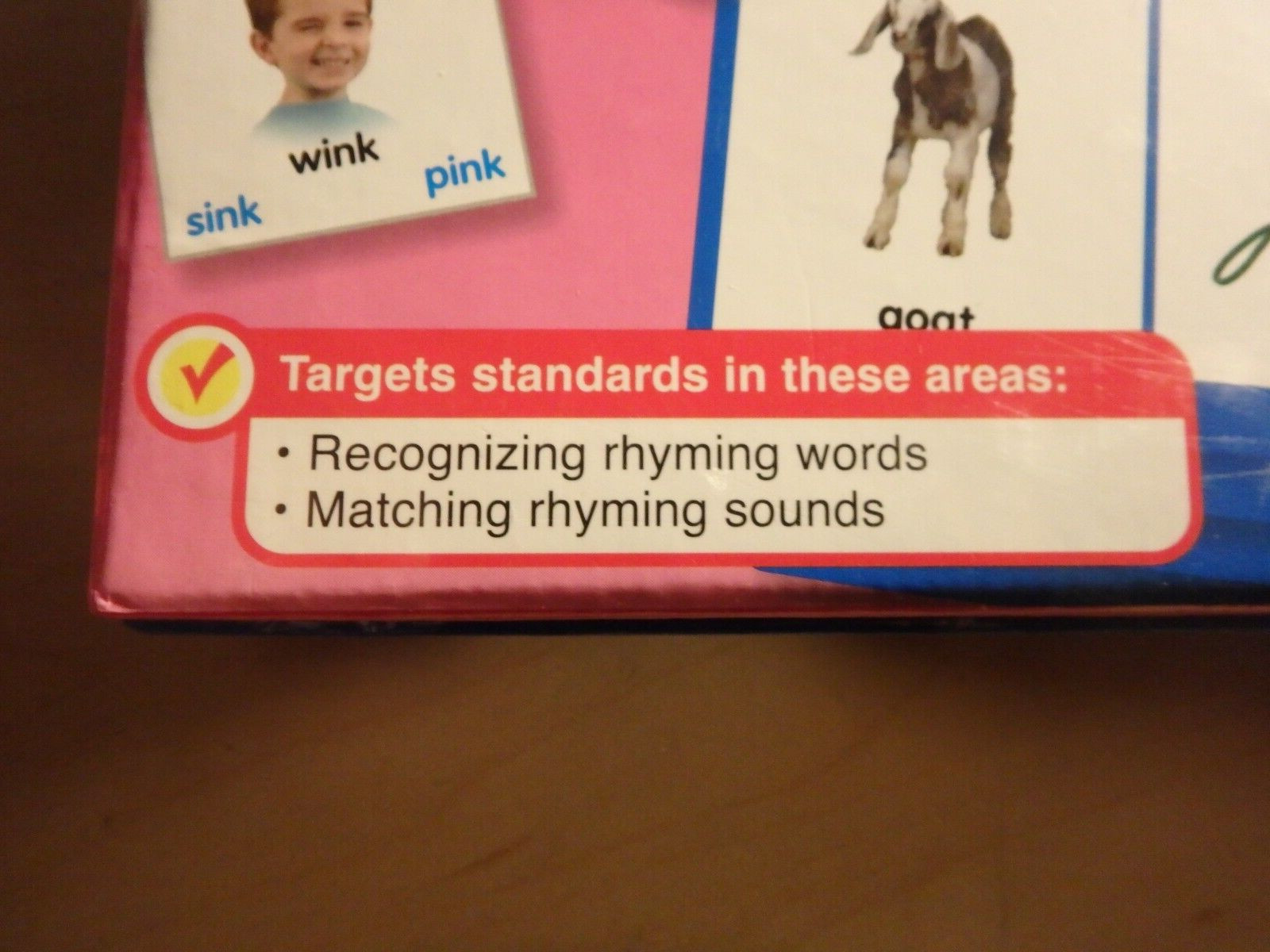 Lakeshore Rhyming Bingo Game, Rhyming Words, Ages 4 and Up, JJ313