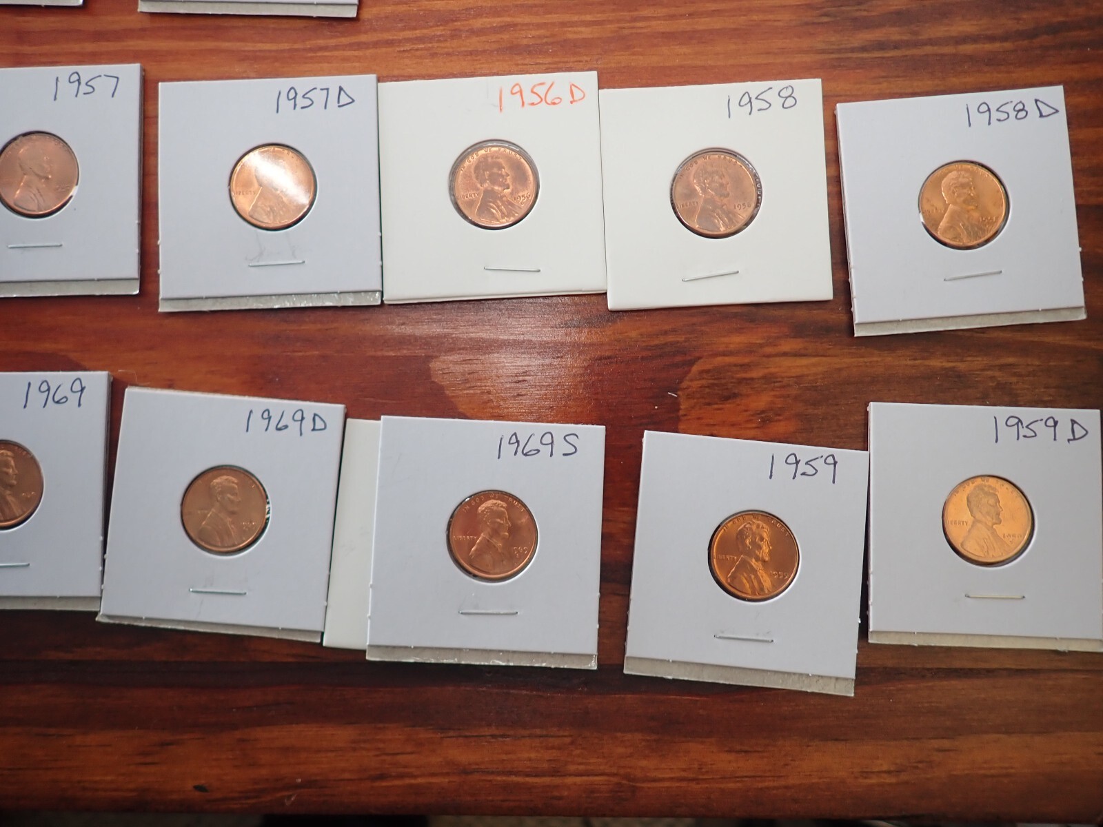 🔥 BU RED Lincoln Penny, Wheat Cent 1909 to 1974 Collection Sale You Choose !