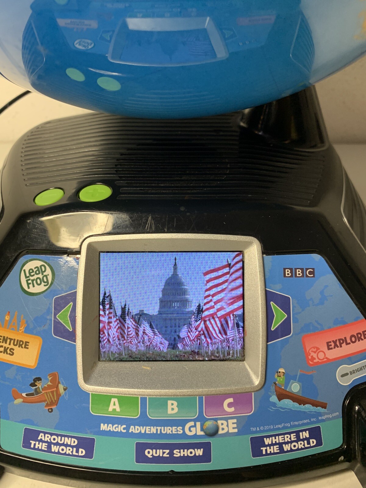 LeapFrog Magic Adventures Globe 2.8″ Screen BBC Videos Interactive Games Tested
