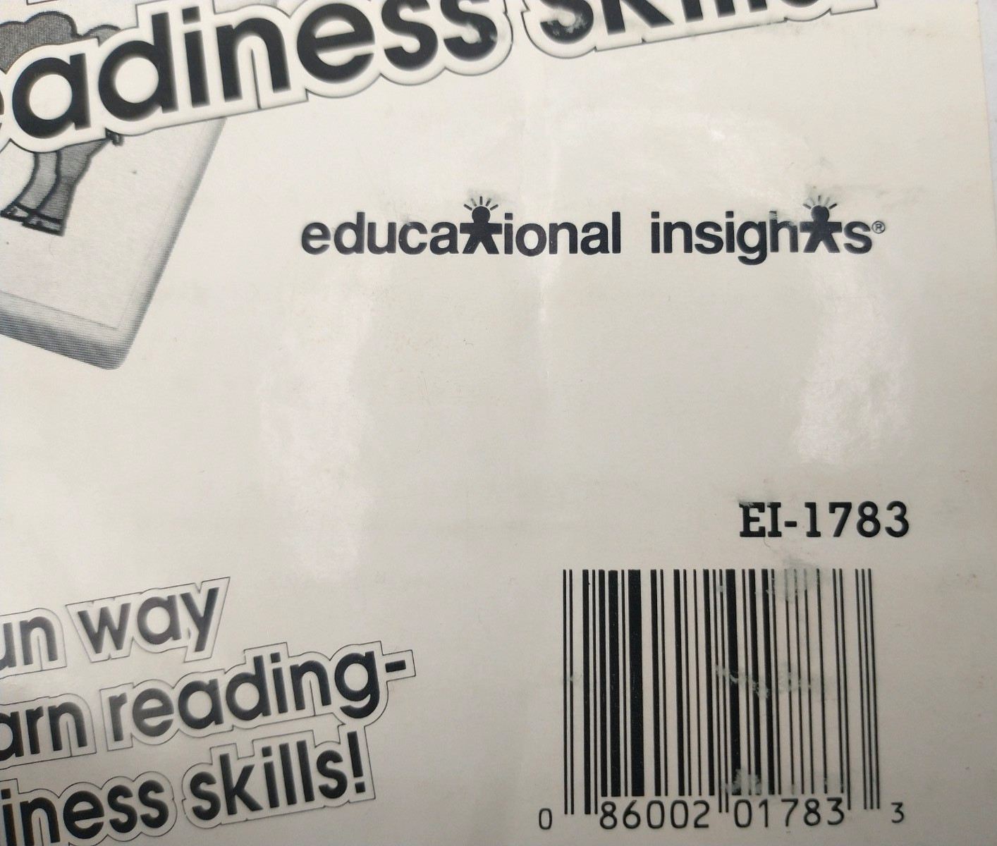 New Vintage 1990 Educational Insights 104 Piece Magnetic Phonics Tiles Set-1783A