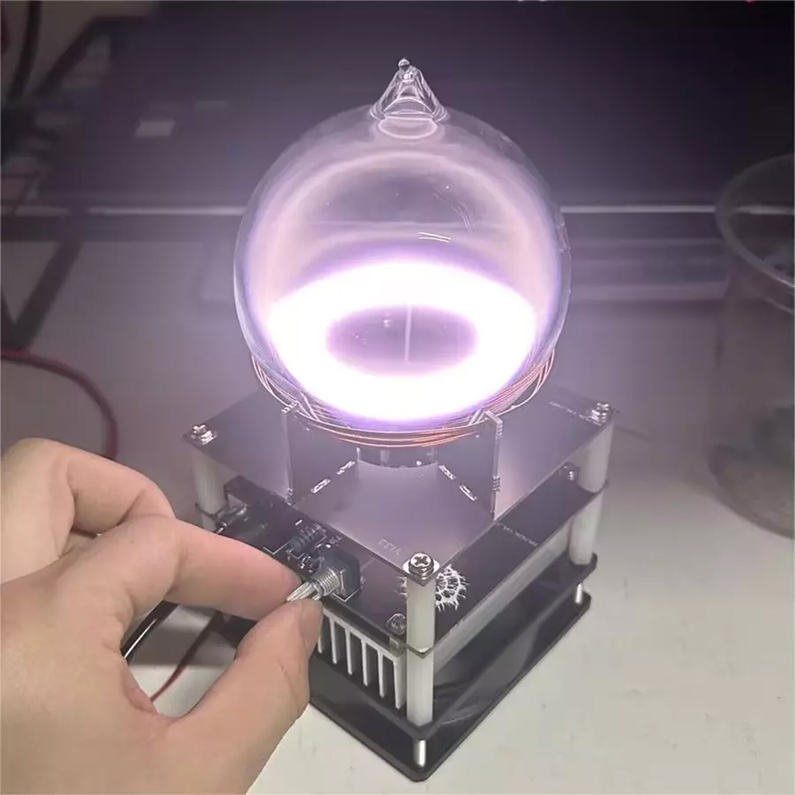 Plasma Toroid Drive Circuit Xenon Gas Ring Tokamak Ark Reactor Globe Magic Ball