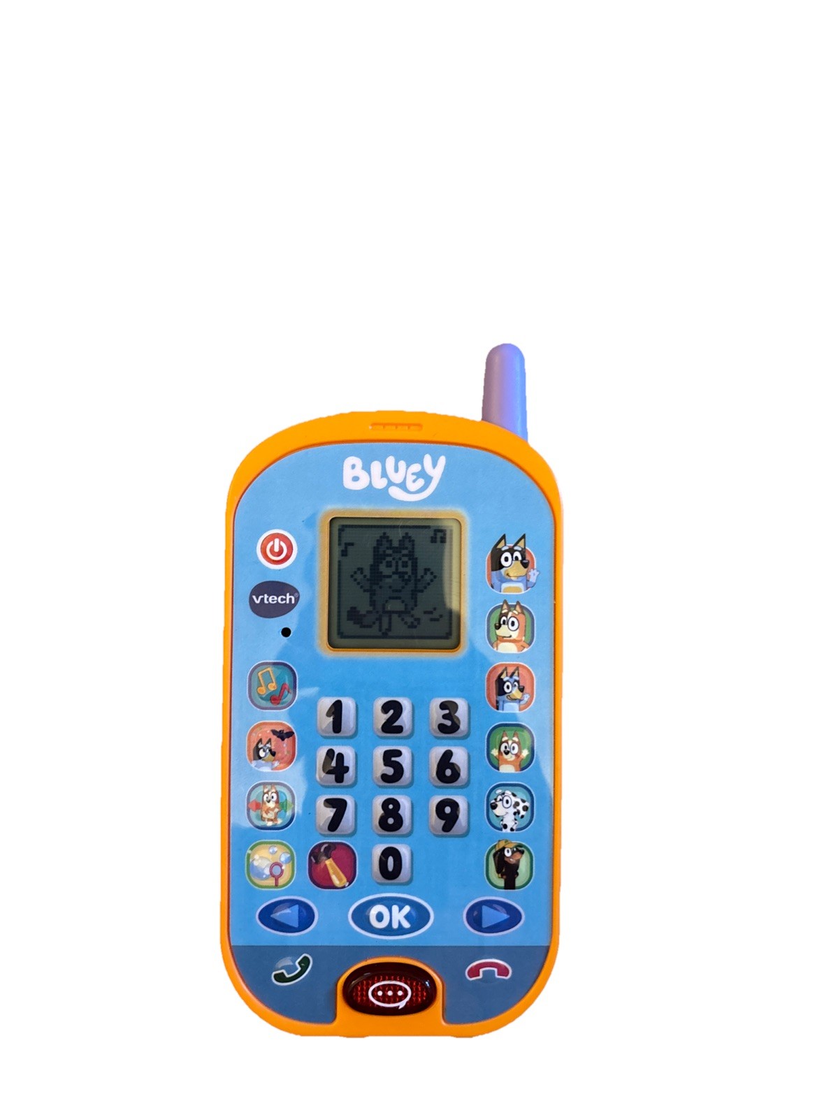 VTech Bluey Ring Ring Phone Activities Character Chat Handheld Electronic B7