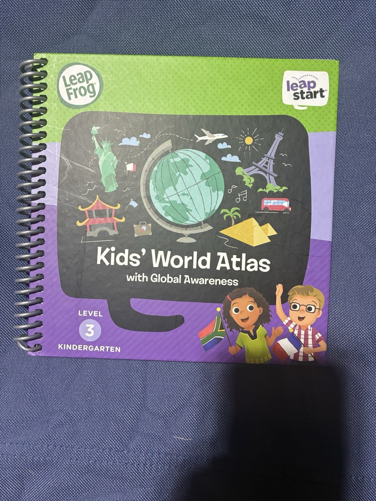 LeapFrog LeapStart Kids’ World Atlas and Global Awareness Kindergarten Level 3