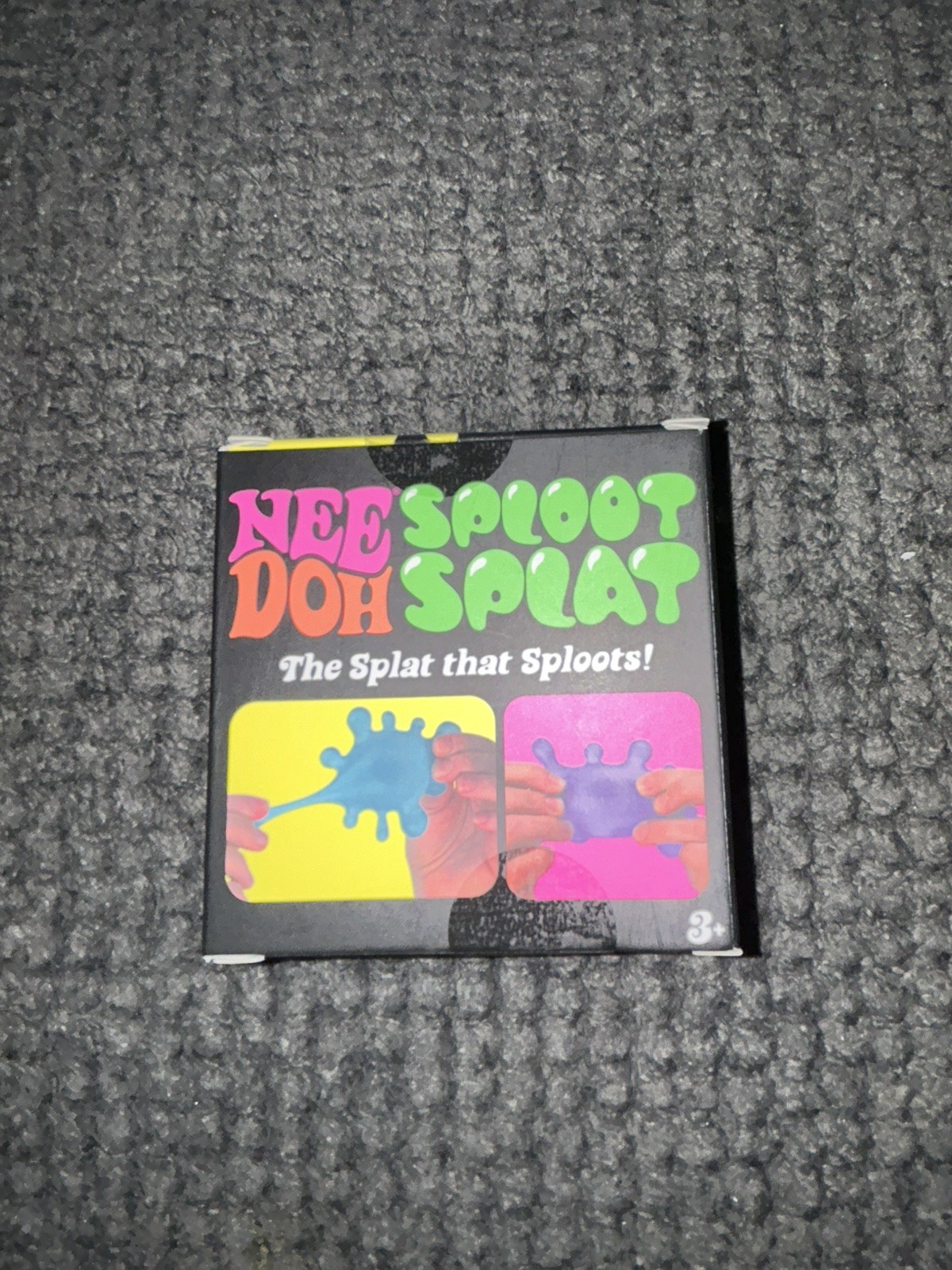 Needoh Sploot Splat (Pink) The Splat that Sploots! Stress Ball Squishy Toy