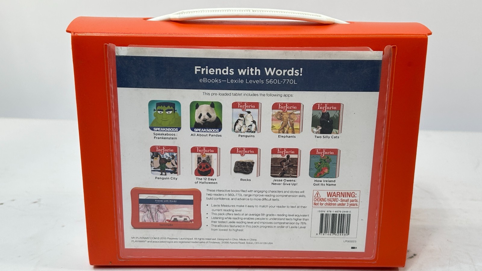 PlayAway Launchpad – Friends with Words! 560L-770L