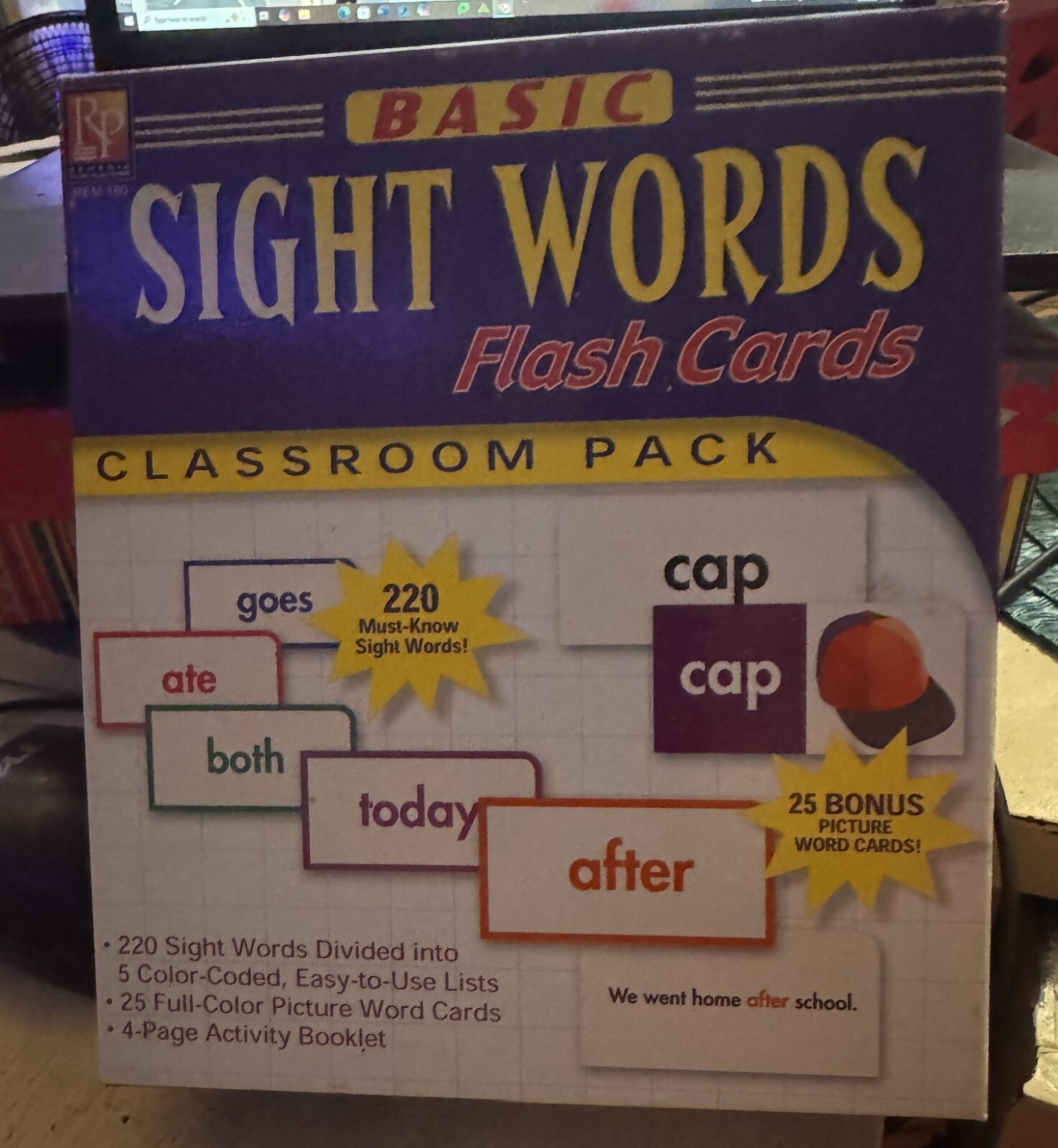 BASIC SIGHT WORDS (FLASH CARDS) BY REMEDIA PUBLICATIONS