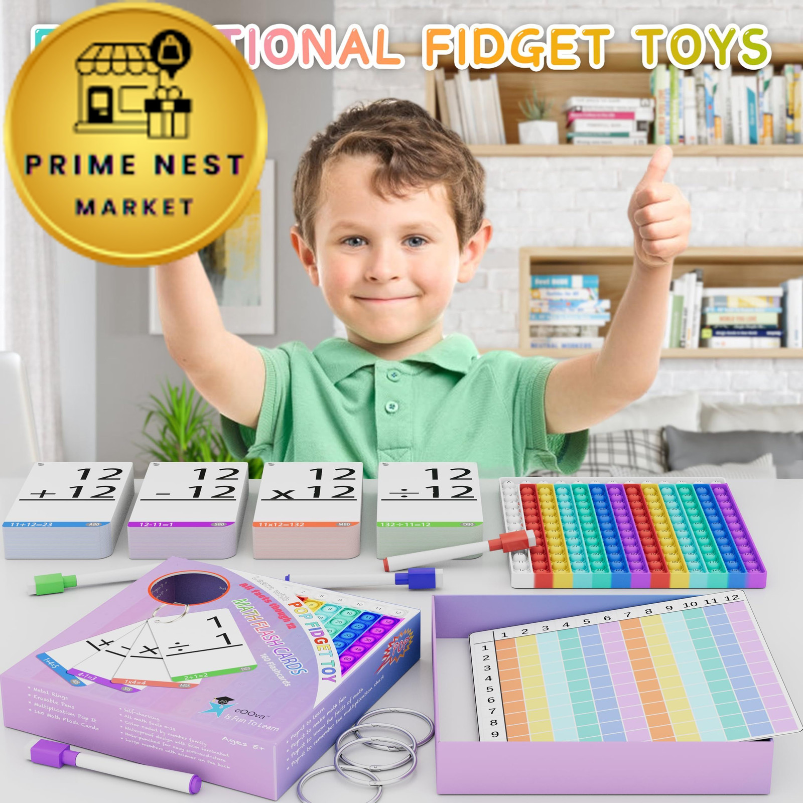 Math Games for Kids – Flash Cards – Interactive Medium,