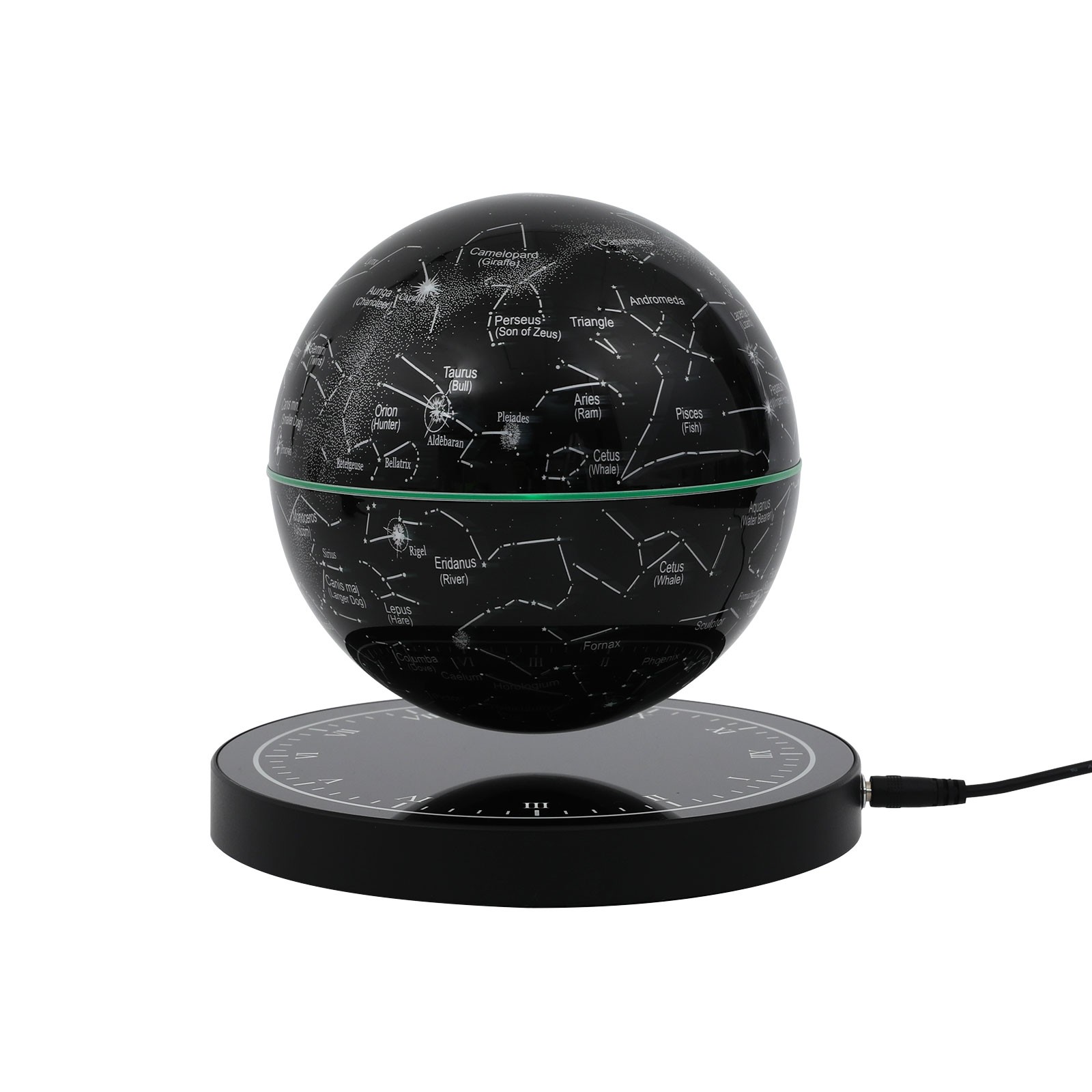 Magnetic Levitating Globe with LED Floating Globe Auto-Rotating Globe with Base