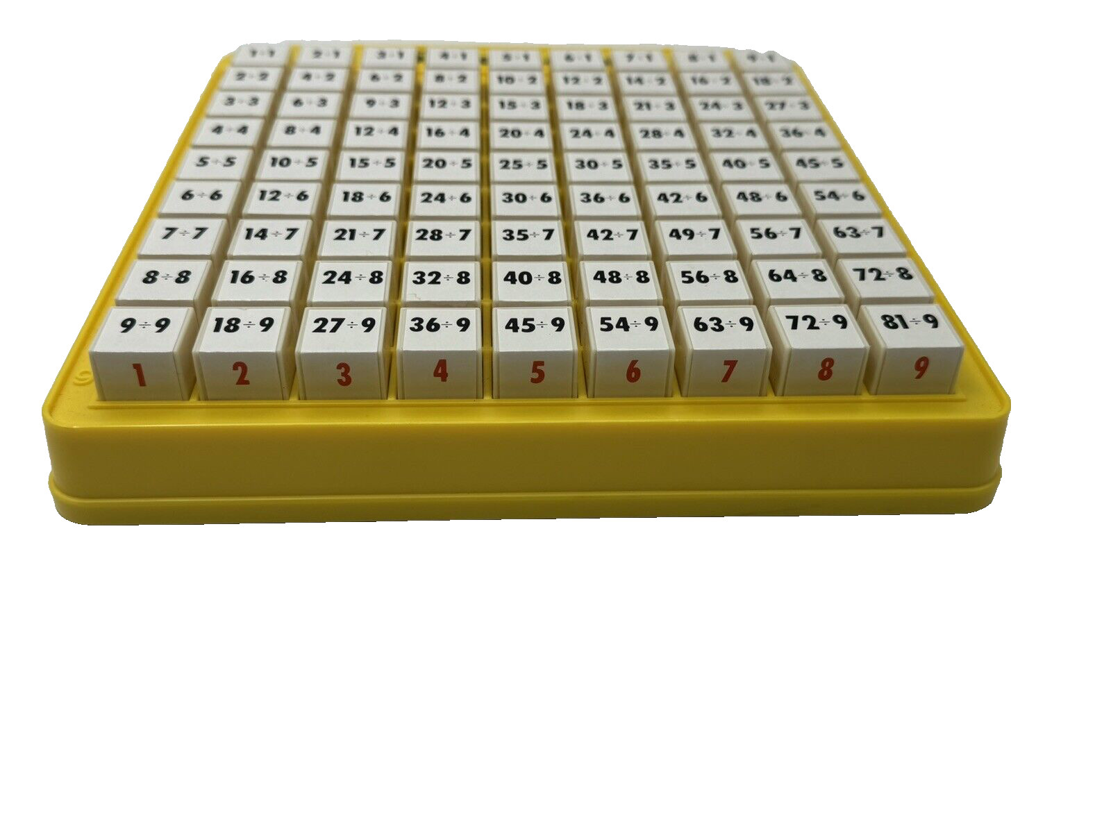 Lakeshore Division Machine Math Practice Early Learning Pop Up Button