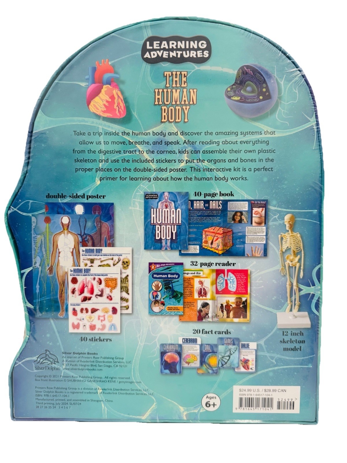 Adventures in Science: The Human Body Interactive Learning Kit 3D
