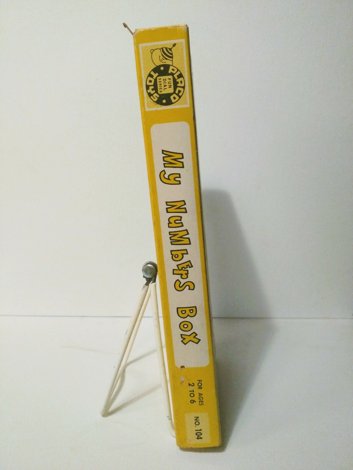 My First Numbers Box Placo Toys 1968 Rare Children’s Educational Toy