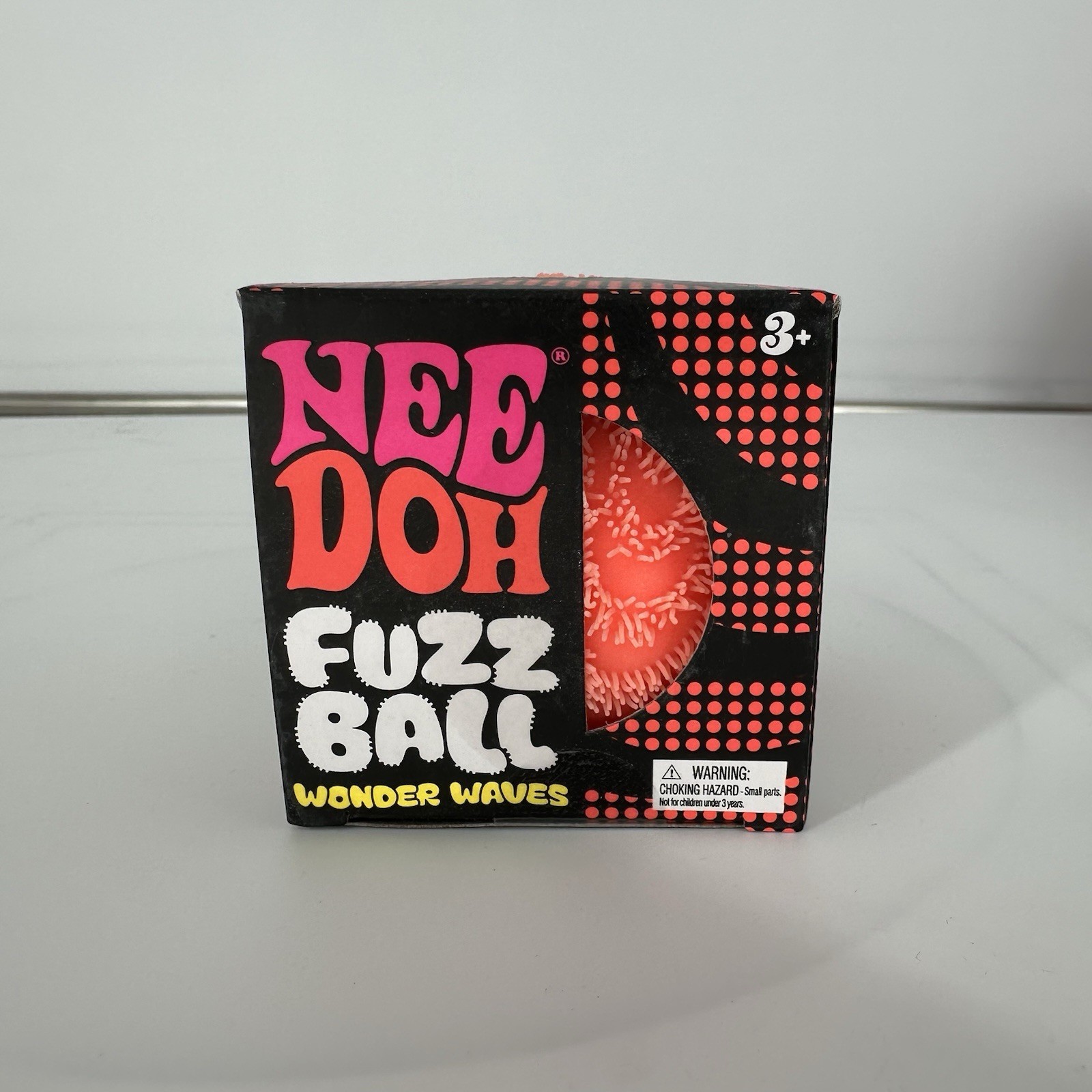 AUTHENTIC 🔥 Needoh Wonder Waves RARE Orange Fuzzball New Squishy Tiktok Viral