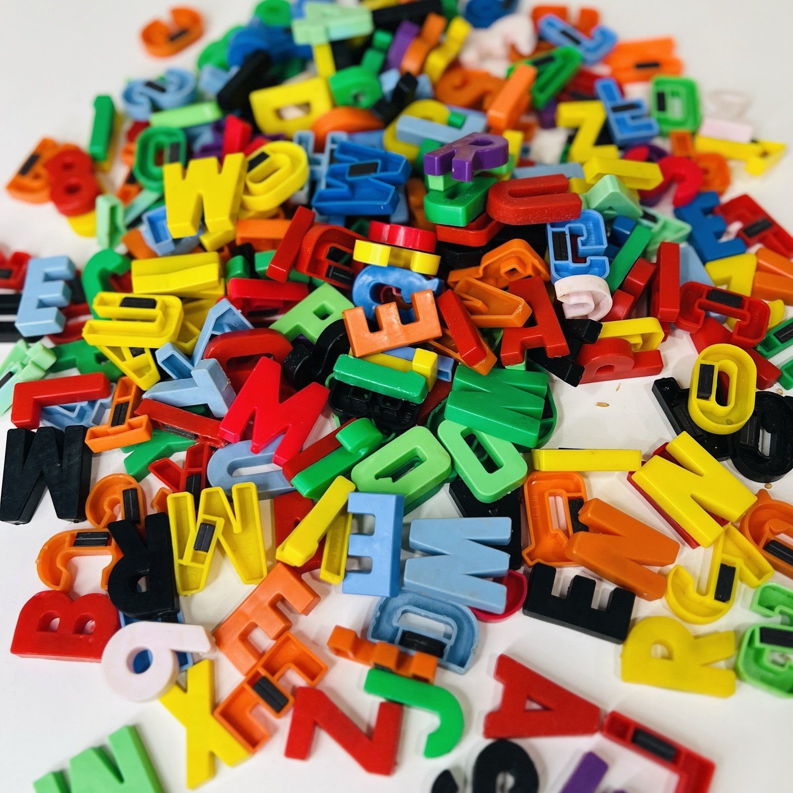Colorful Magnetic Alphabet & Letters Numbers Huge Lot