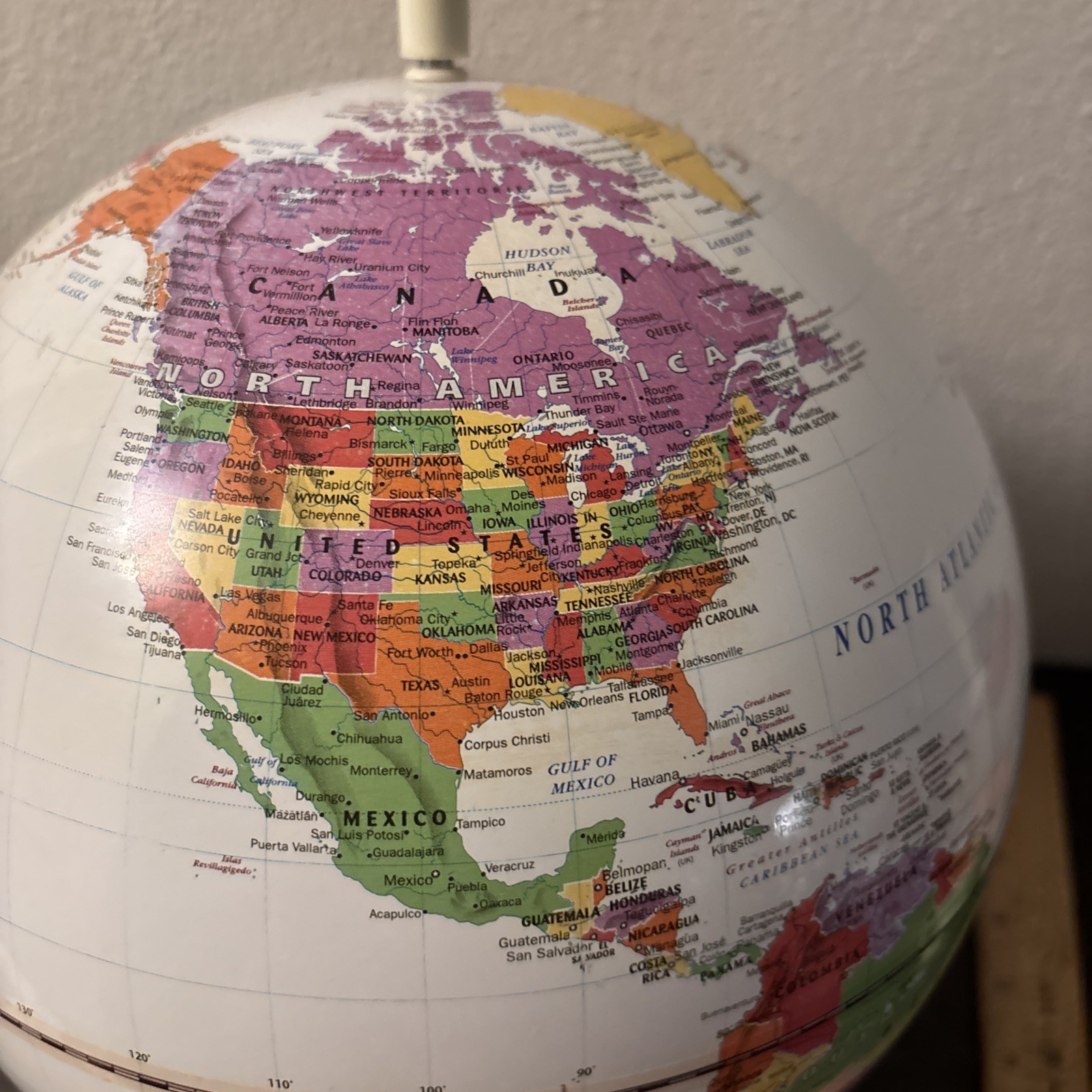 ExploraToy Geo Safari World Talking Globe Quiz Learning Game # 6490
