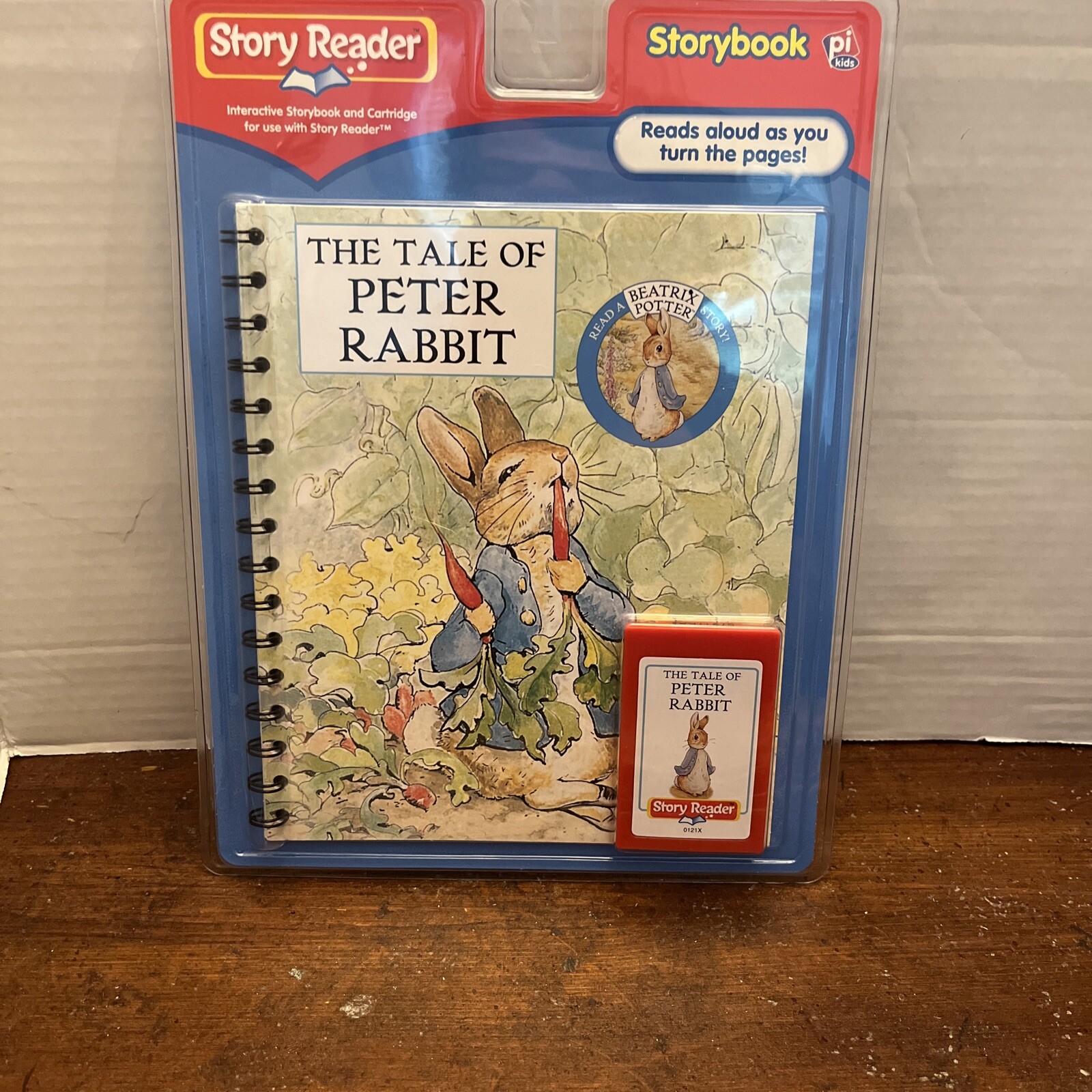 NEW PI Kids Story Reader Storybook & Cartidge Beatrix Potter Peter Rabbit