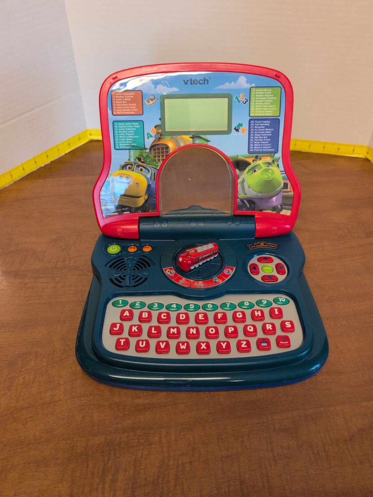 2010 Vtech Chuggington Traintastic Laptop Tested Works