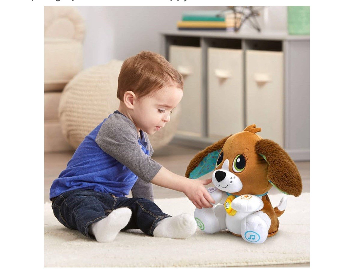 Leap Frog Speak And Learn Puppy With Talk Back And Motion Feature Bailey Puppy