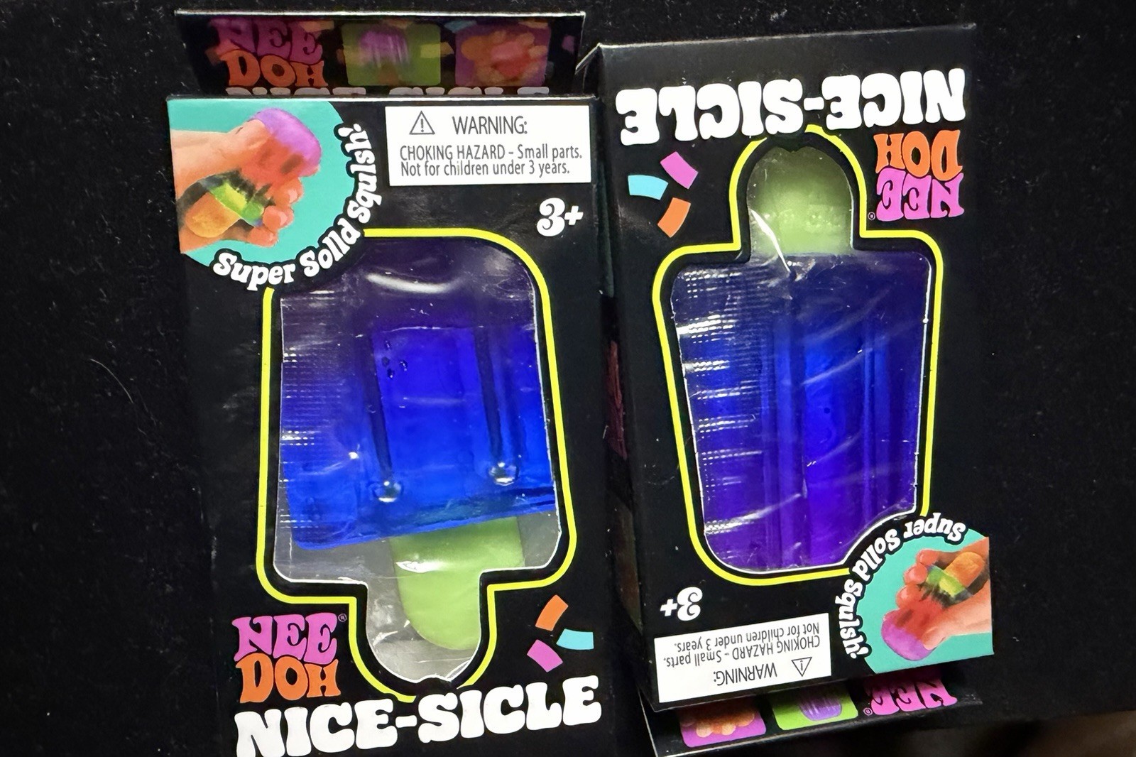 Nee Doh Schylling Needoh Nice-Sicle Squishy Toy Popsicle Bundle Of 2