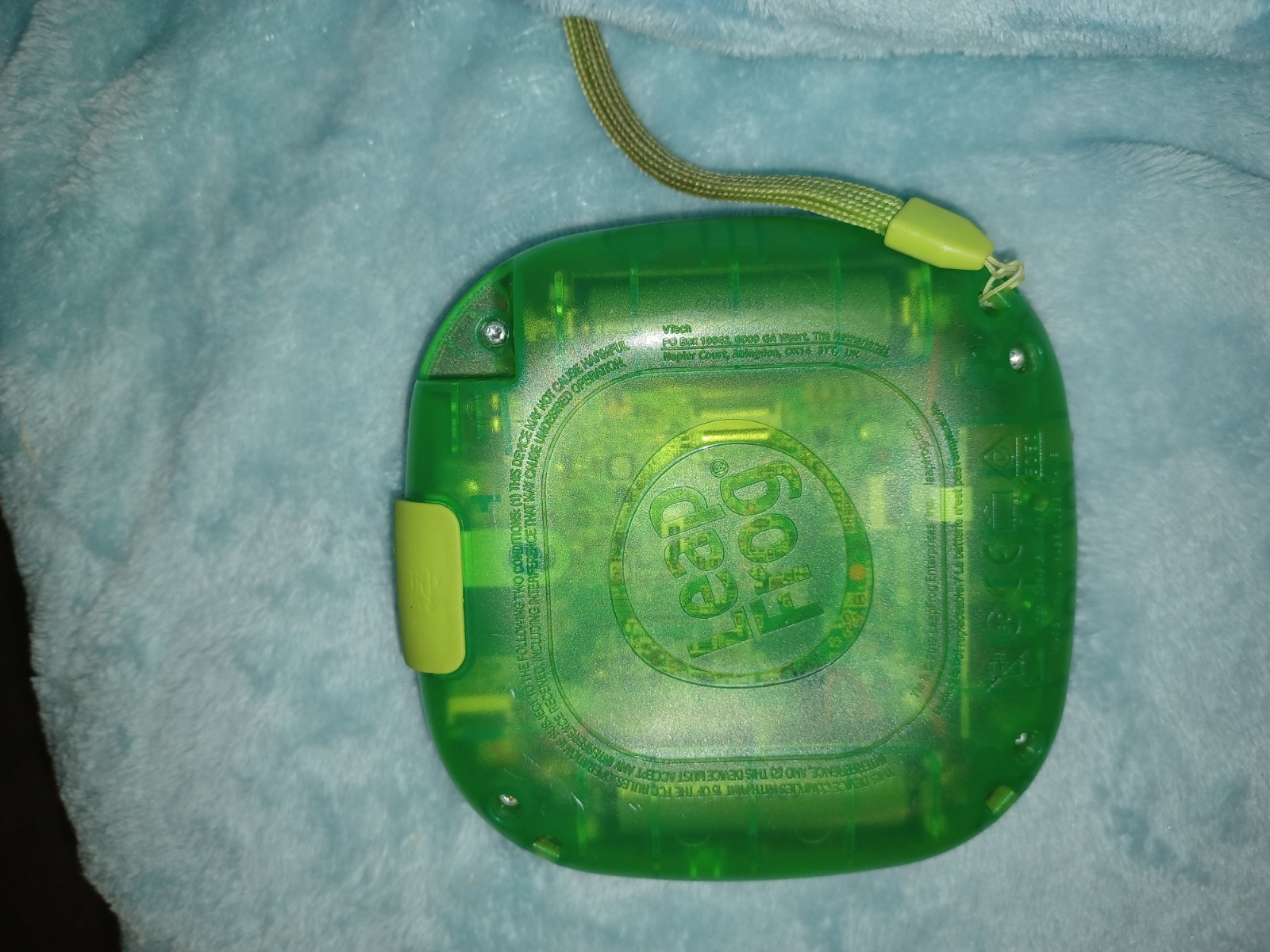 Leapfrog Rockit Twist Black/Green Button Control Handheld Learning Game System