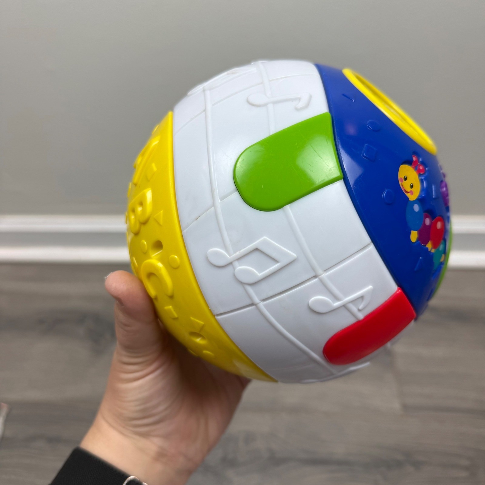 Baby Einstein Roll & Explore Symphony Ball Musical Lights English Spanish French