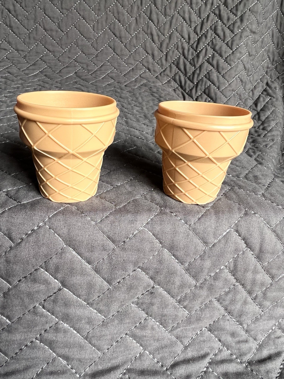 Leapfrog Leap Frog Scoop And Learn Ice Cream Cart Lot 2 CONES Replacement Part