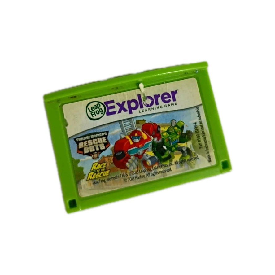 LeapFrog LeapPad Explorer Transformers Rescue Bots Game LeapPad 1 2 3 GS Ultra