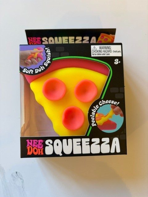 Schylling Nee Doh Squeeza Squeezy Cheesy Easy Vibes Pink NIB Sea1ed Authentic
