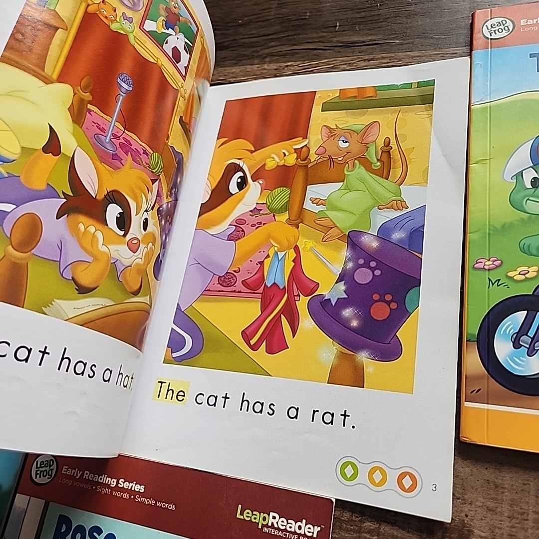 Lot of 15 Leap Frog Tag & Leap Reader Books – NO PEN – Hardcover & Paper Back