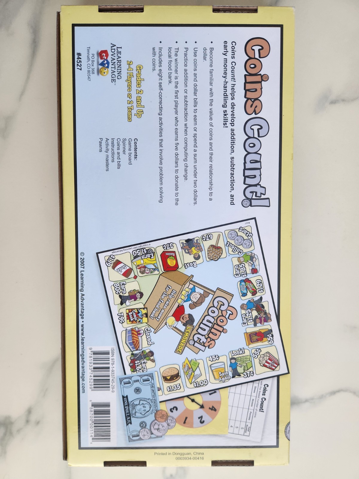 Learning advaLearning Advantage Coins Count! Educational Mntage coins count game