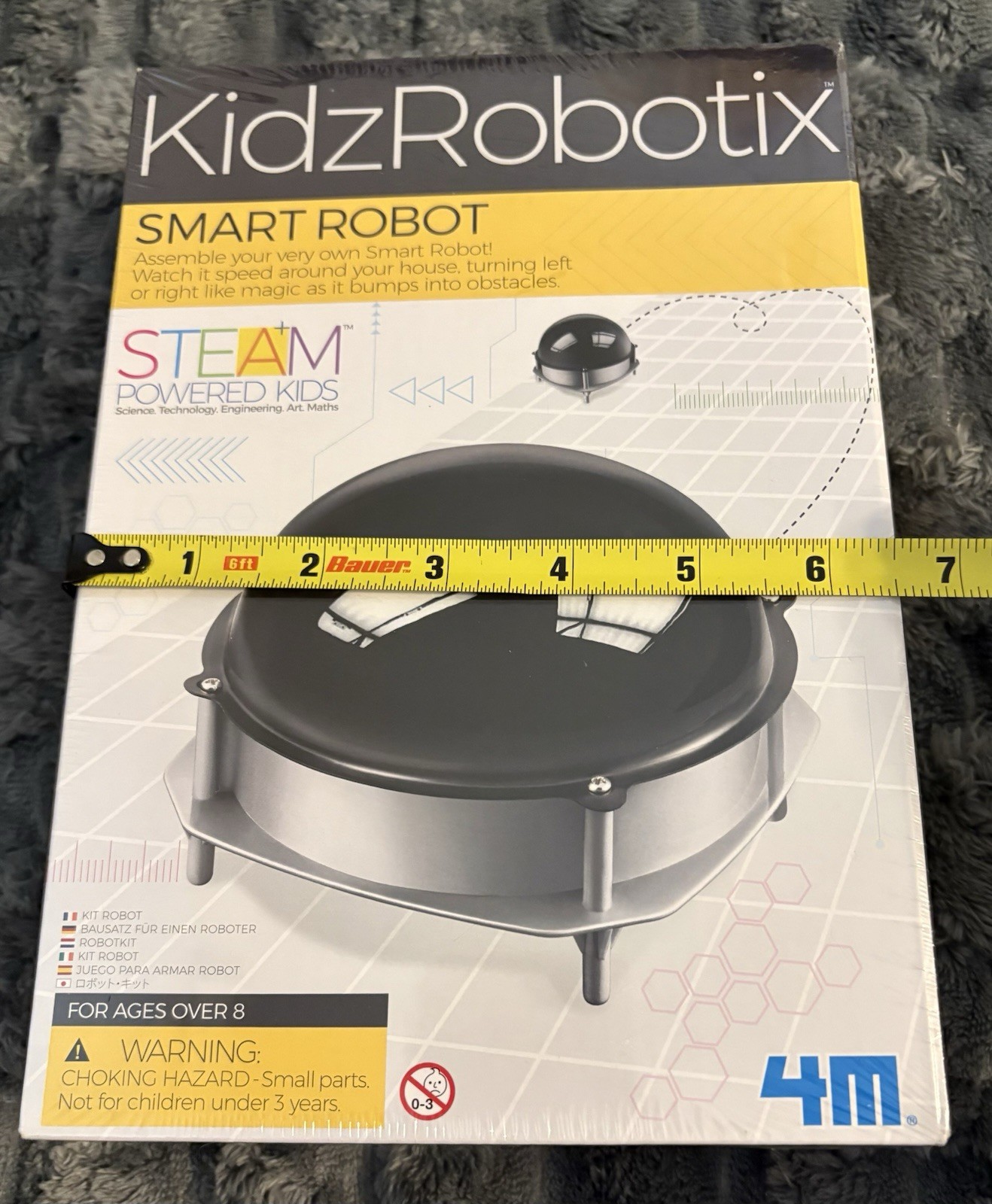 4M KidzRobotix Smart Robot – STEM Educational Build Kit | NEW Sealed