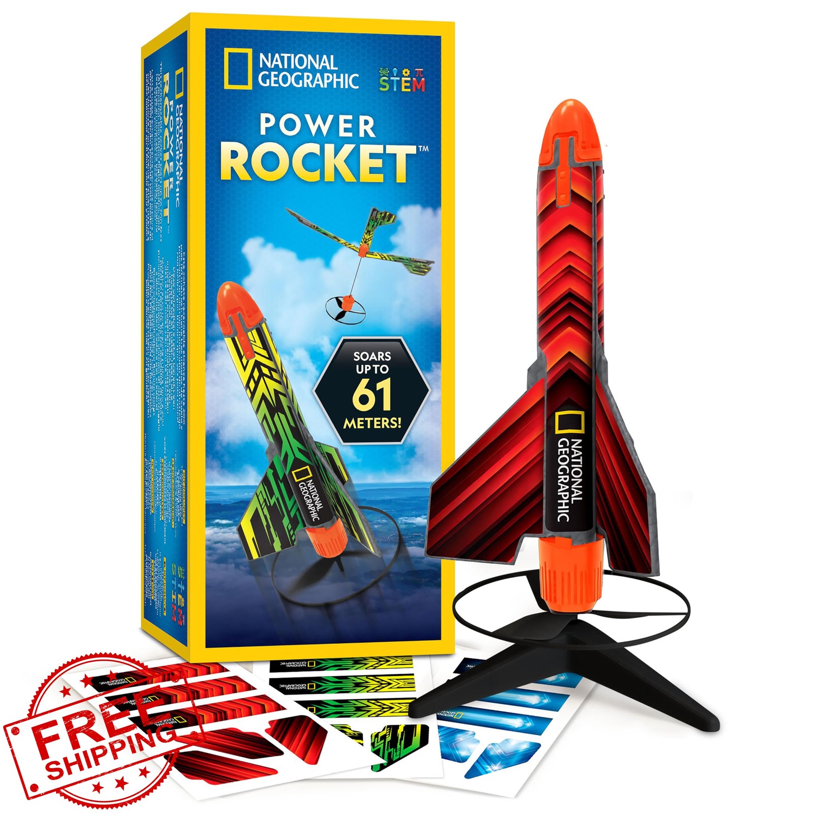 Blue Marble Rocket Launcher Science Kit