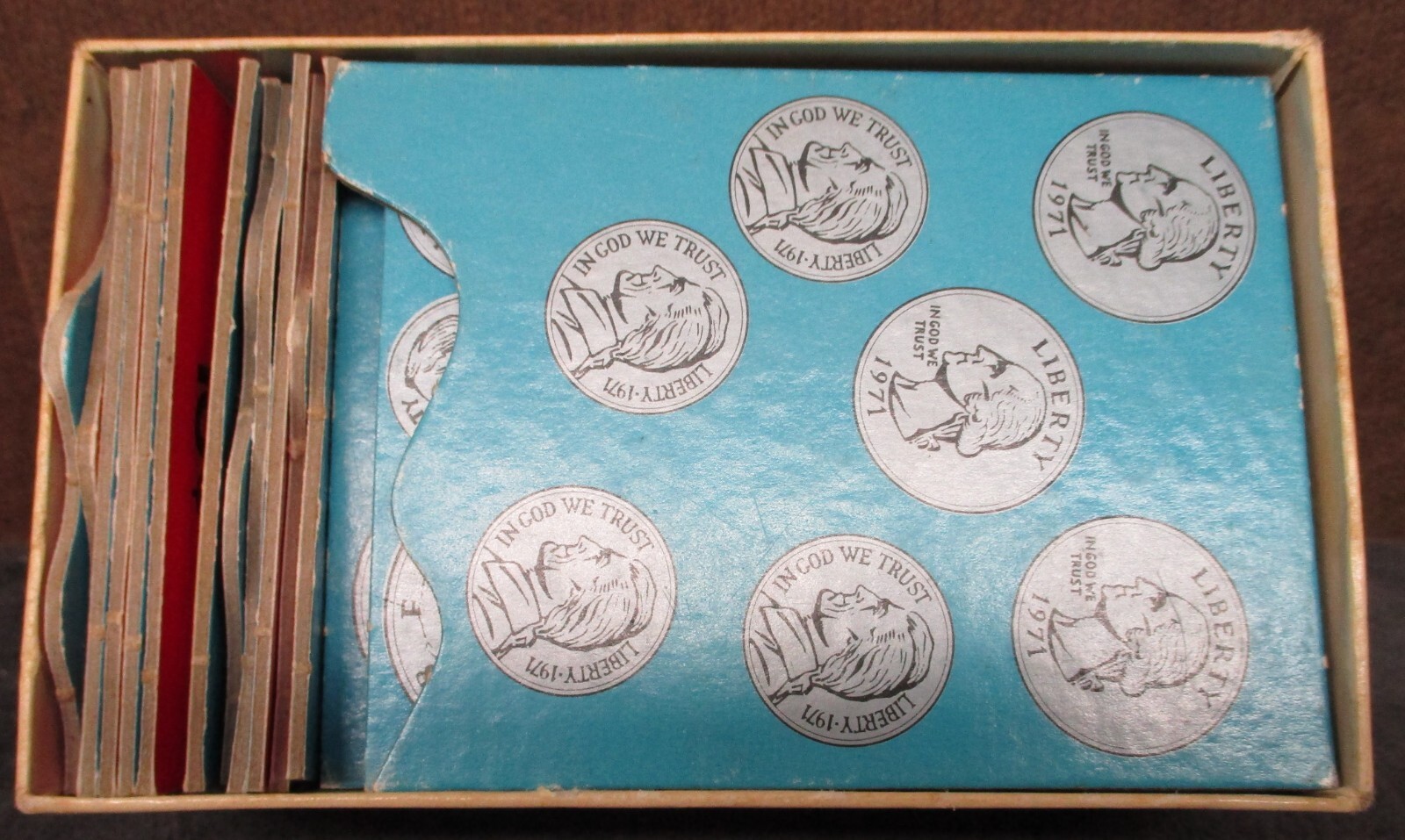 1970s Vintage DLM Developmental Learning Materials Coin Puzzles Home Schooling