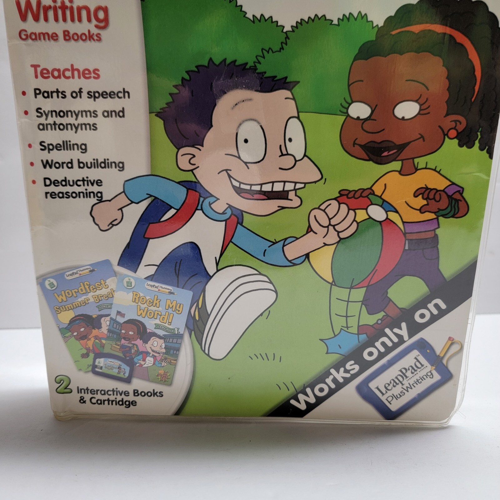 LeapFrog “Nick all Grown-Up” Interative Book and Cartridge -LeapPad Plus Writing