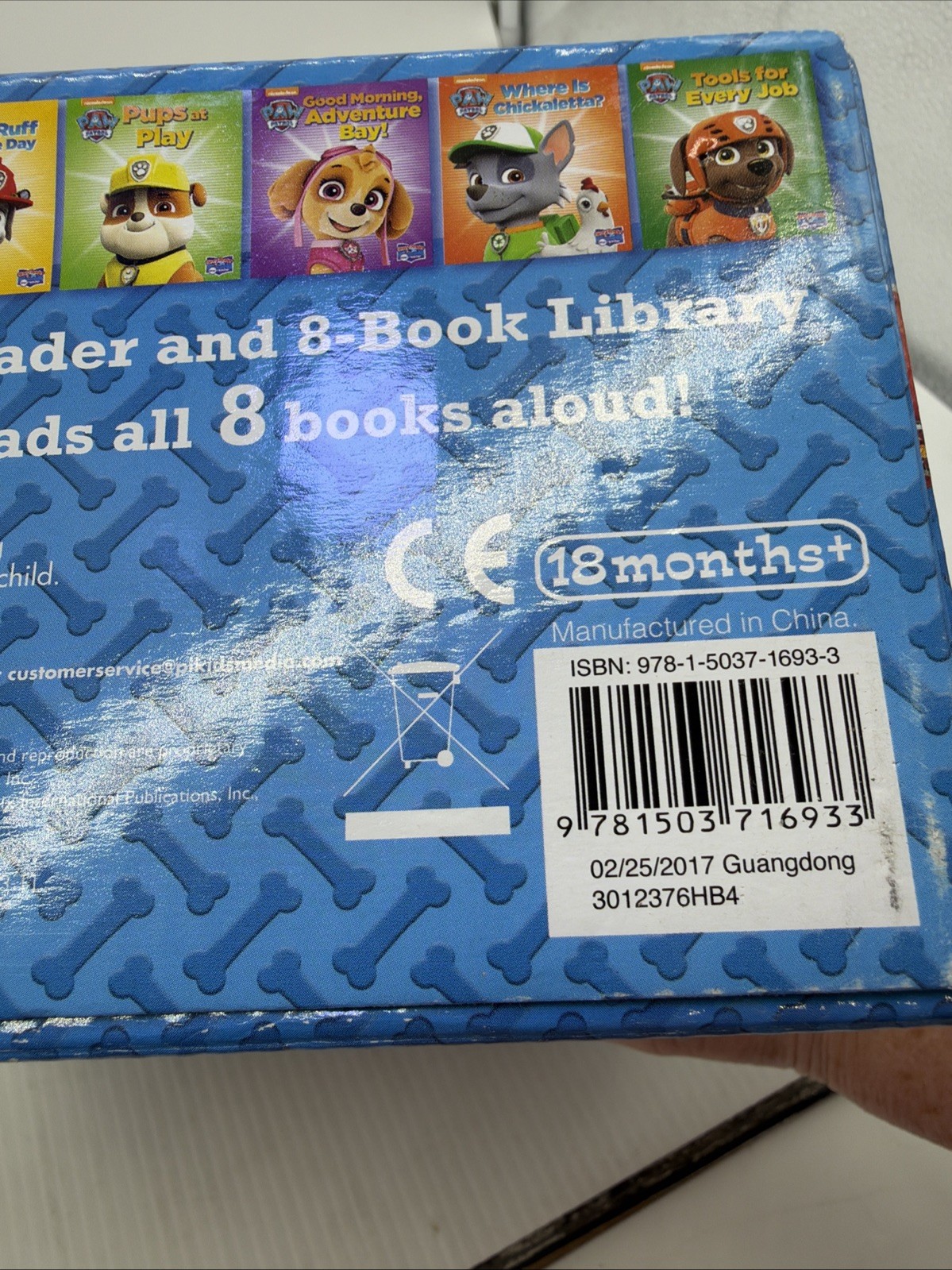 Nickelodeon – Paw Patrol – Me Reader Electronic Story Reader & 8 Book Library