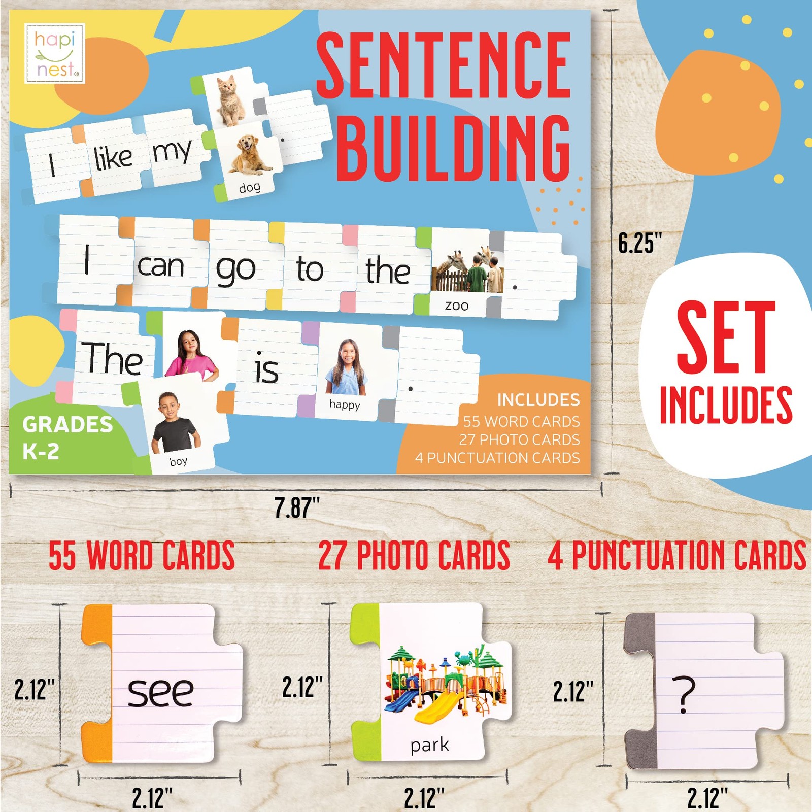 Sentence Building for Kids, Learning Game Grammar Reading & Speech Therapy Ma…