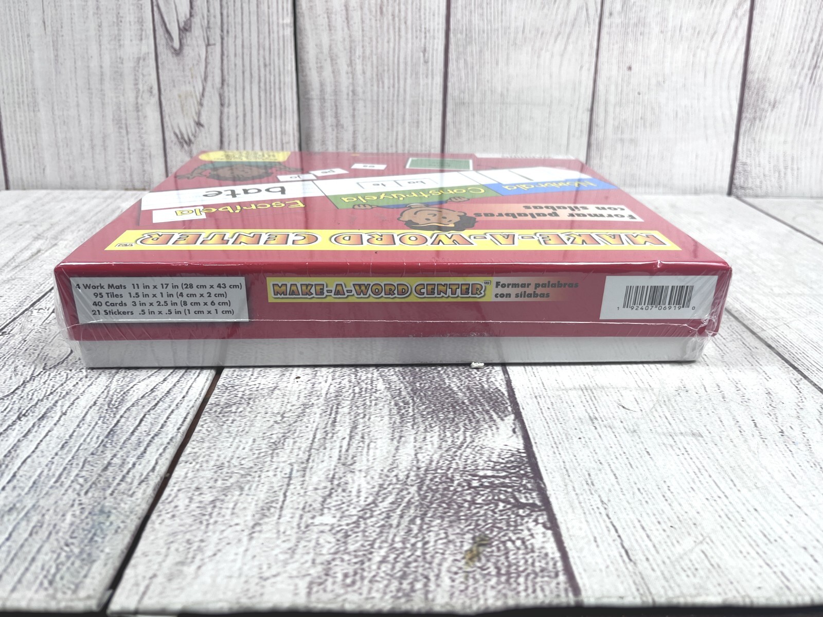 Really Good Stuff Formar Palabras Con Sílabas en Espanol (Make-A-Word Center NEW