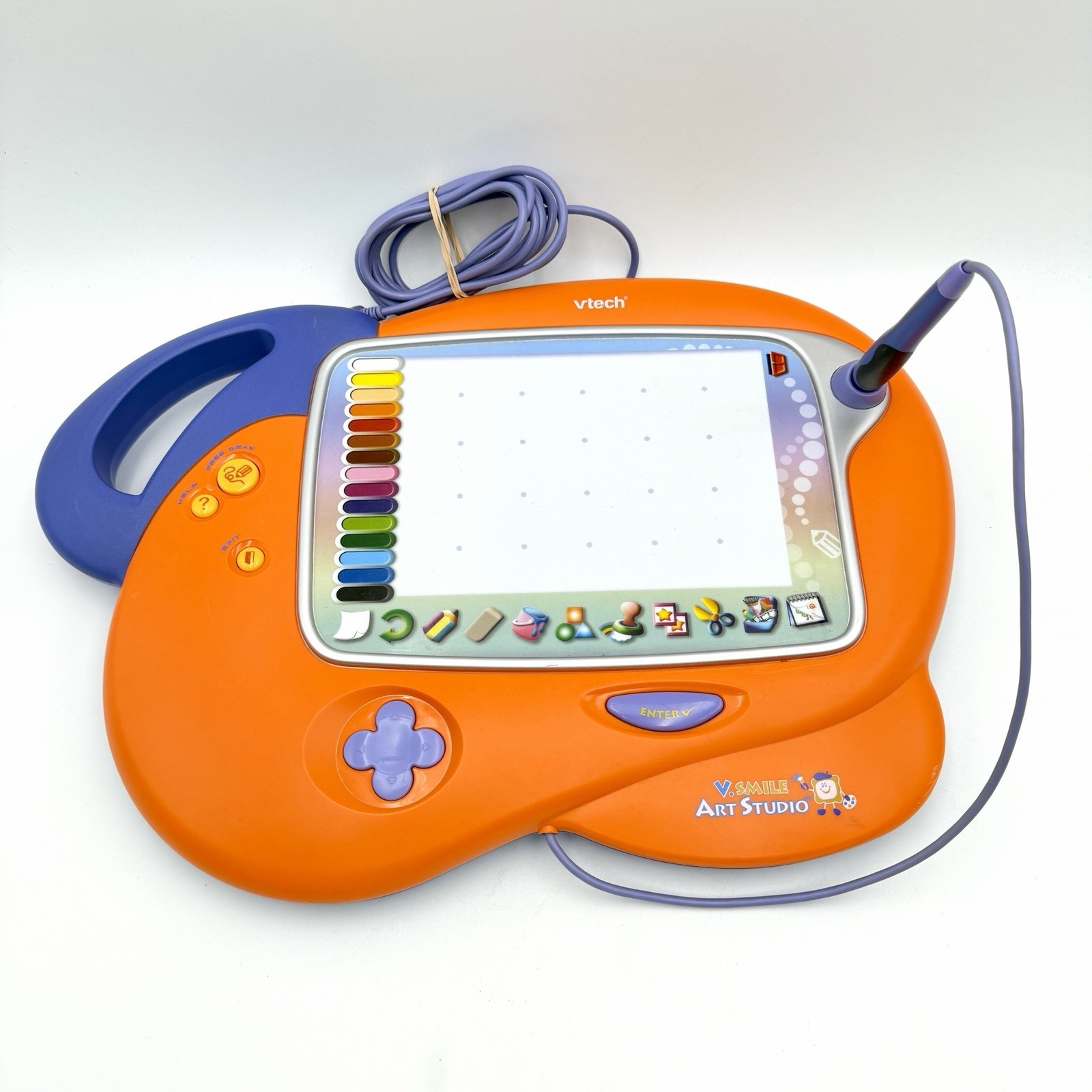 VTECH VSmile Learning System Art Studio Board Controller With Stylus & Game