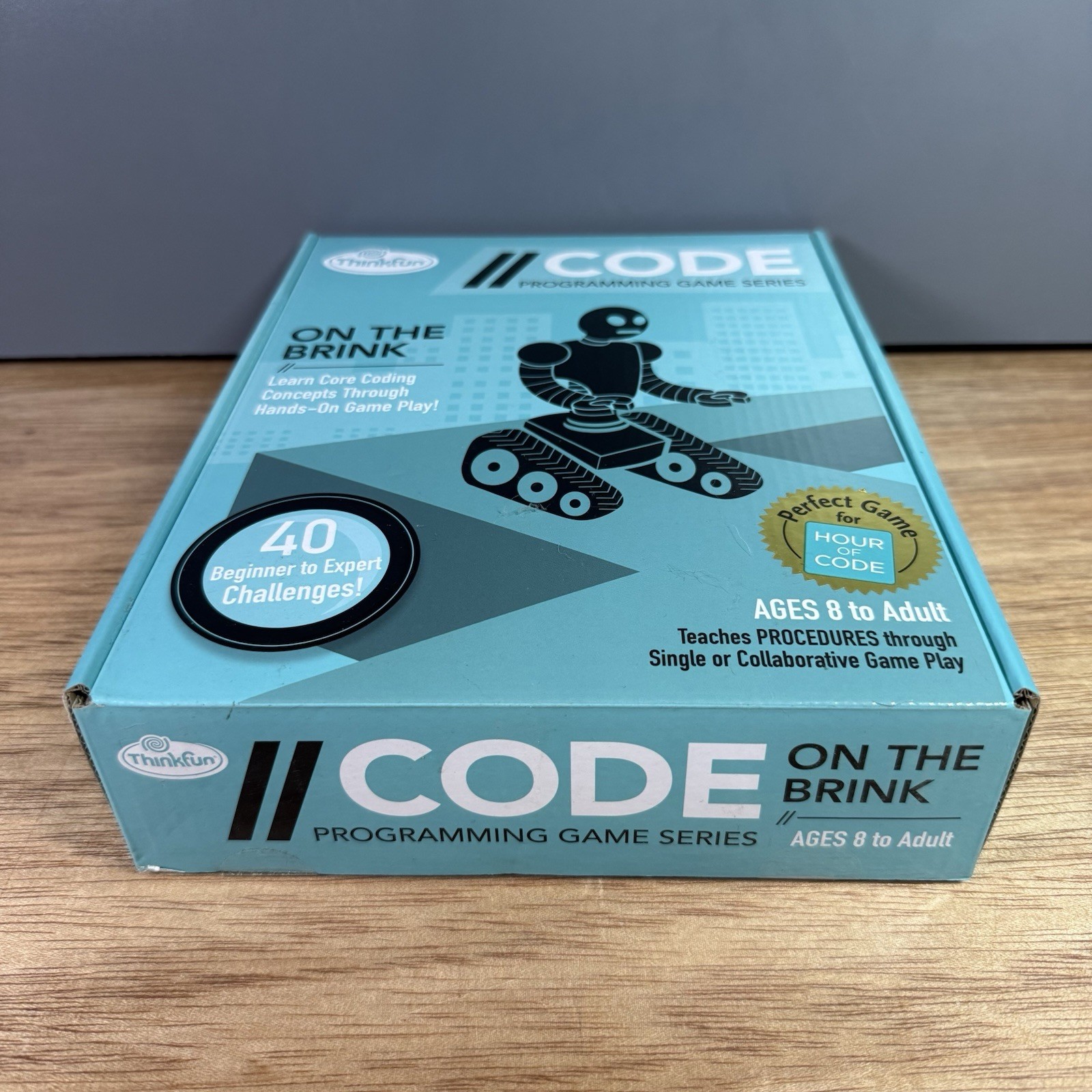 ThinkFun Code Programming Game Series – On the Brink Ages 8 to Adult New