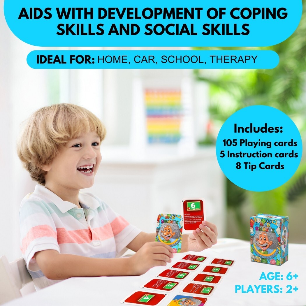 Social Skills & Anger Management Card Game – Autism & ADHD Learning Tool