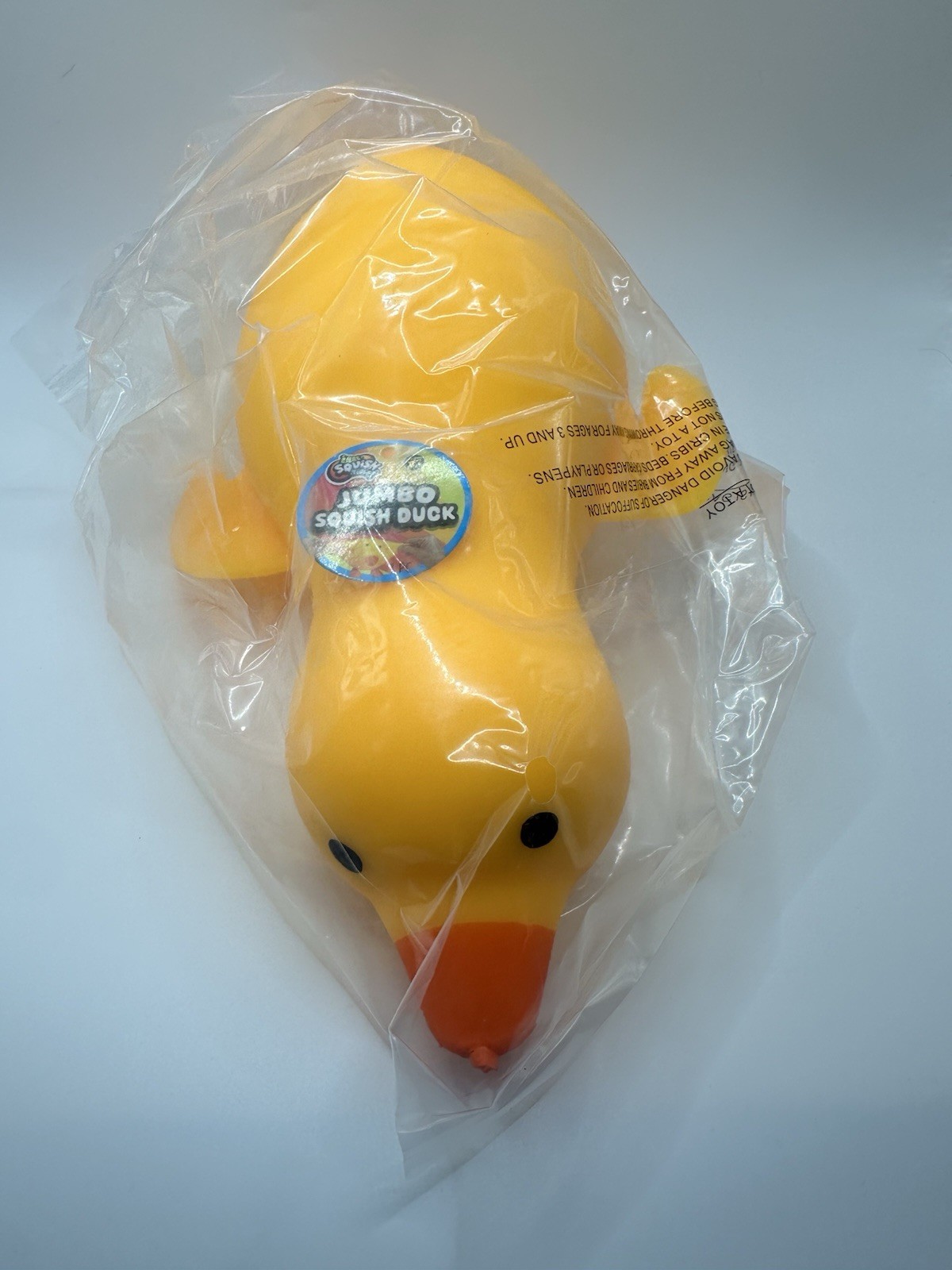 VIRAL RARE JUMBO Squishy Duck Squeeze Sensory Stress Toy JA-RU Sealed New